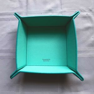Tiffany & Co. Leather Snap Tray *Discontinued Item*